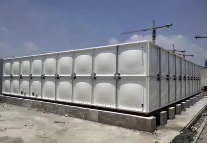 Custom Assembled FRP Tanks for Domestic & Fire Water Supply - SMC FRP Water Tank - SMC Tank Manufacturer | Custom FRP ...