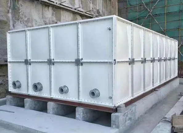 Underground GRP Fiberglass Water Tank Corrosion Resistant Underground Storage Tank For Municipal Project - SMC FRP Water T...