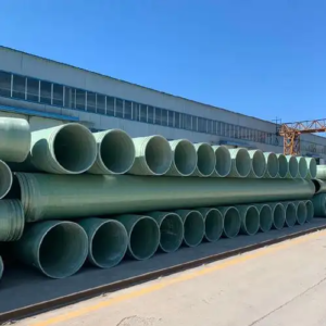 High Strength FRP Fiberglass Pipe, Chemical Resistant GRP Pipe For Industrial Water & Acid-Alkali Waste Transport - Sc...