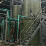 FRP tanks at water treatment facility